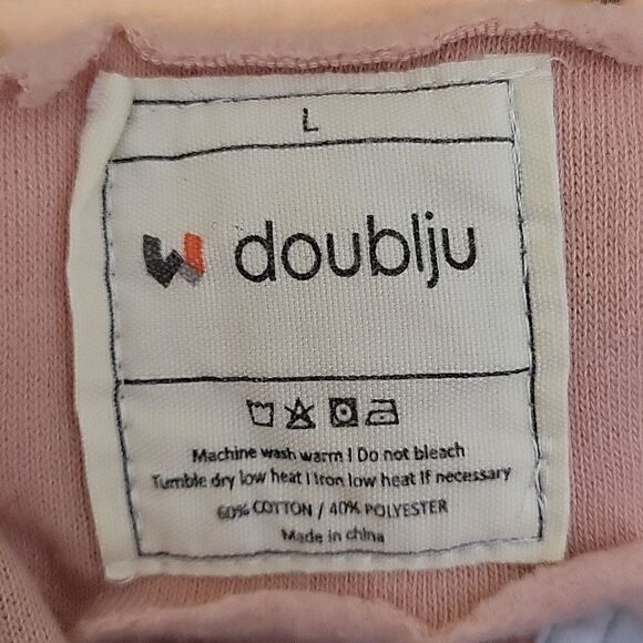 Doublju. Women's Sweatshirt Jacket. Size Large. Like New - Picture 5 of 6